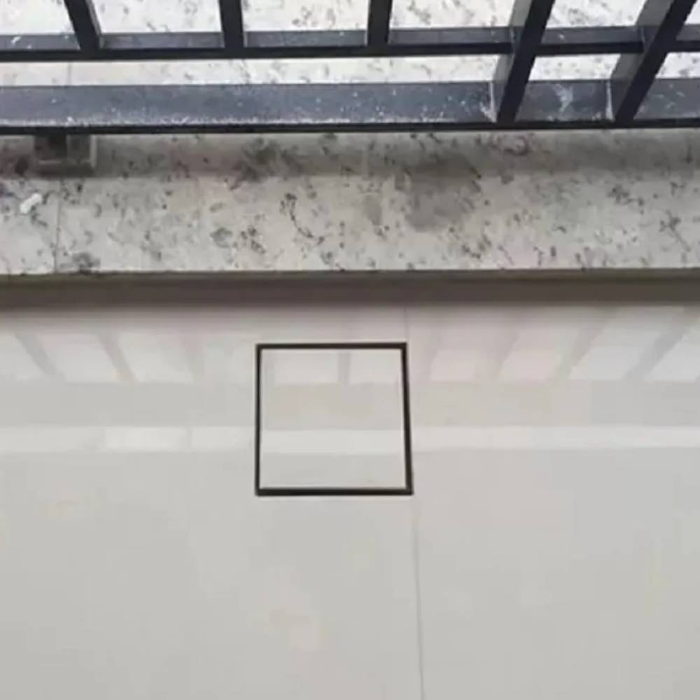 Ralo Linear Square Novii Quadrado 10x10cm Oculto - 7344