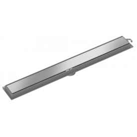 Ralo Linear Tigre com Tampa Inox Saida Baixo 70cm - 100018900