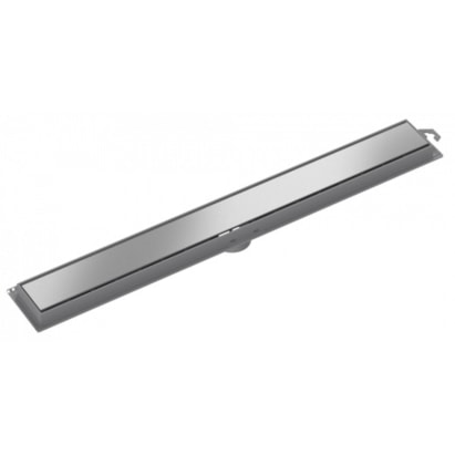 Ralo Linear Tigre com Tampa Inox Saida Baixo 70cm - 100018900