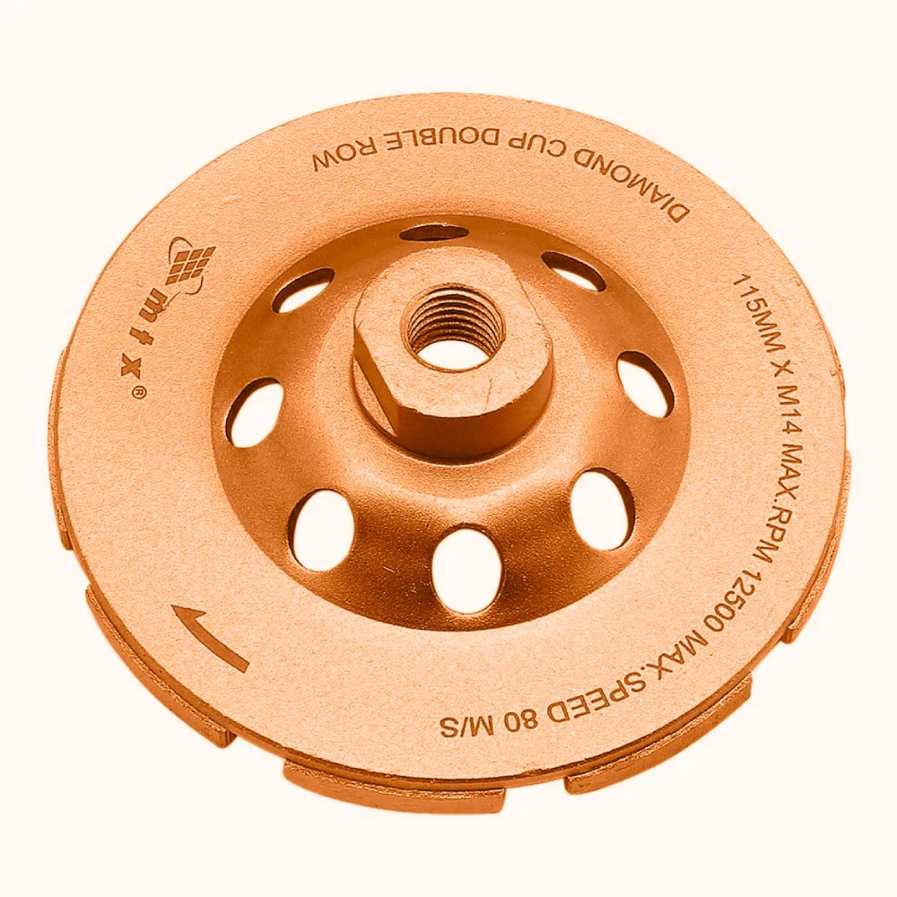 Rebolo Diamantado Turbo 115mm MTX com Rosca M14 - 729099