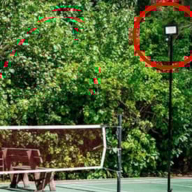 Refletor LED Blumenau 100W 6000K com Sensor Preto - 76100610