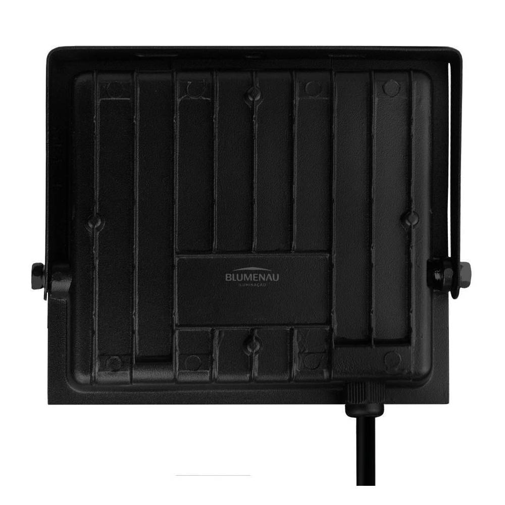 Refletor LED Blumenau Play 50W 3000K Preto - 78503000