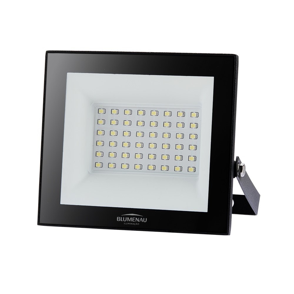 Refletor LED Blumenau Preto 50W 6500K - 78506000
