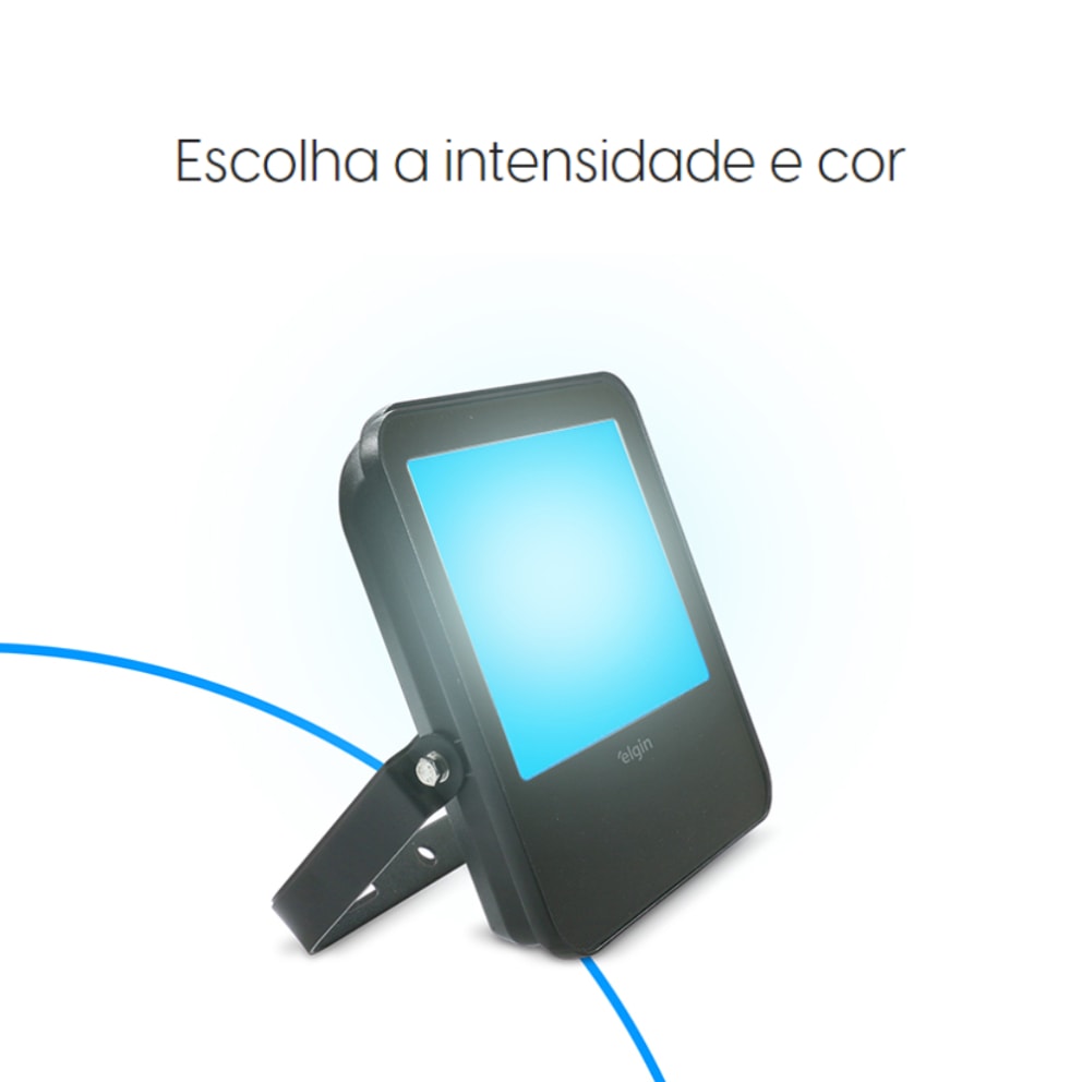 Refletor LED Elgin Inteligente 50W 6500K RGB - 48RPLEDWIFI5