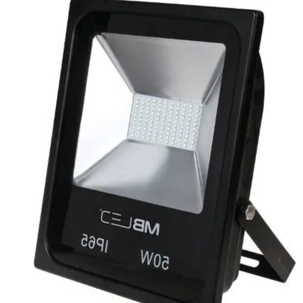 Refletor LED Milenio 50W 3000K IP65 Preto - R44015