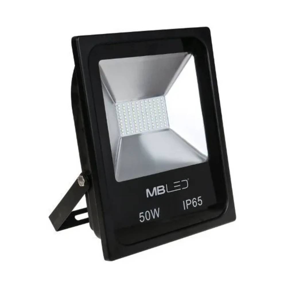 Refletor LED Milenio 50W 3000K IP65 Preto - R44015