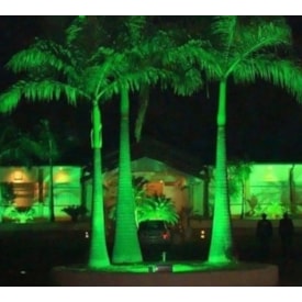 Refletor LED Upled Eco 30W Luz Verde IP66