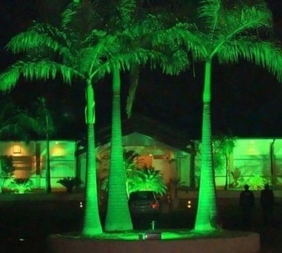 Refletor LED Upled Eco 30W Luz Verde IP66