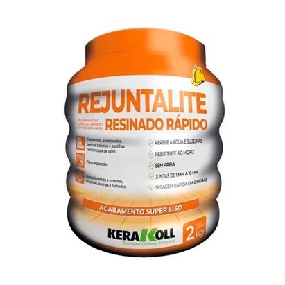 Rejuntalite Resinado Kerakoll Rejuntalite 2Kg Palha - K90143.01