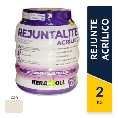 Rejunte Acrílico Kerakoll Rejuntalite 2Kg Avório - K90167.01