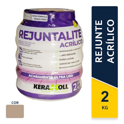 Rejunte Acrílico Kerakoll Rejuntalite 2Kg Cacaueira - K90174.01