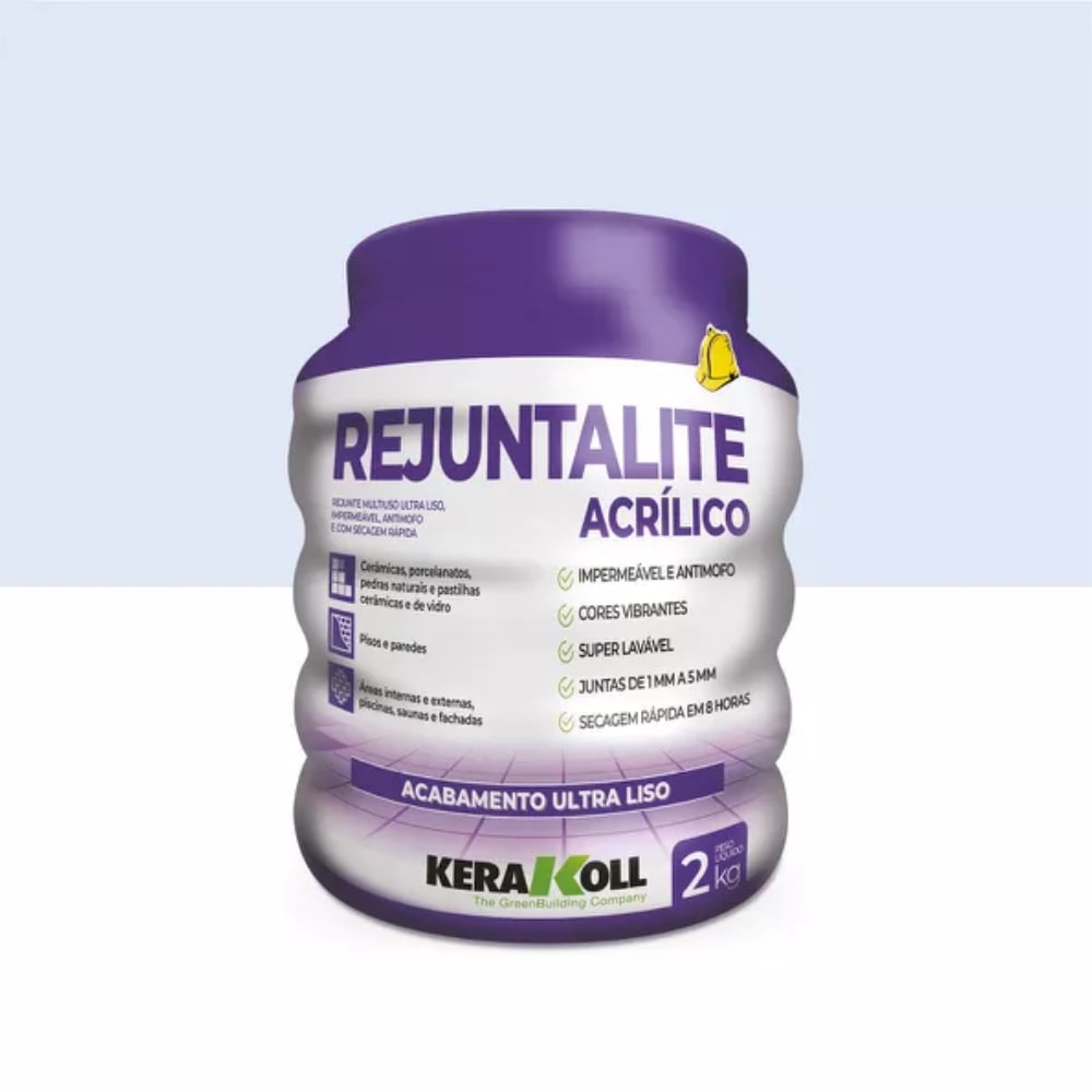 Rejunte Acrílico Kerakoll Rejuntalite 2Kg Céu - K90182.01