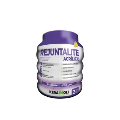 Rejunte Acrílico Kerakoll Rejuntalite 2Kg Cinza Perola - K90162.01