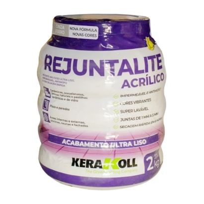 Rejunte Acrílico Kerakoll Rejuntalite 2Kg Fagus - K90178.01