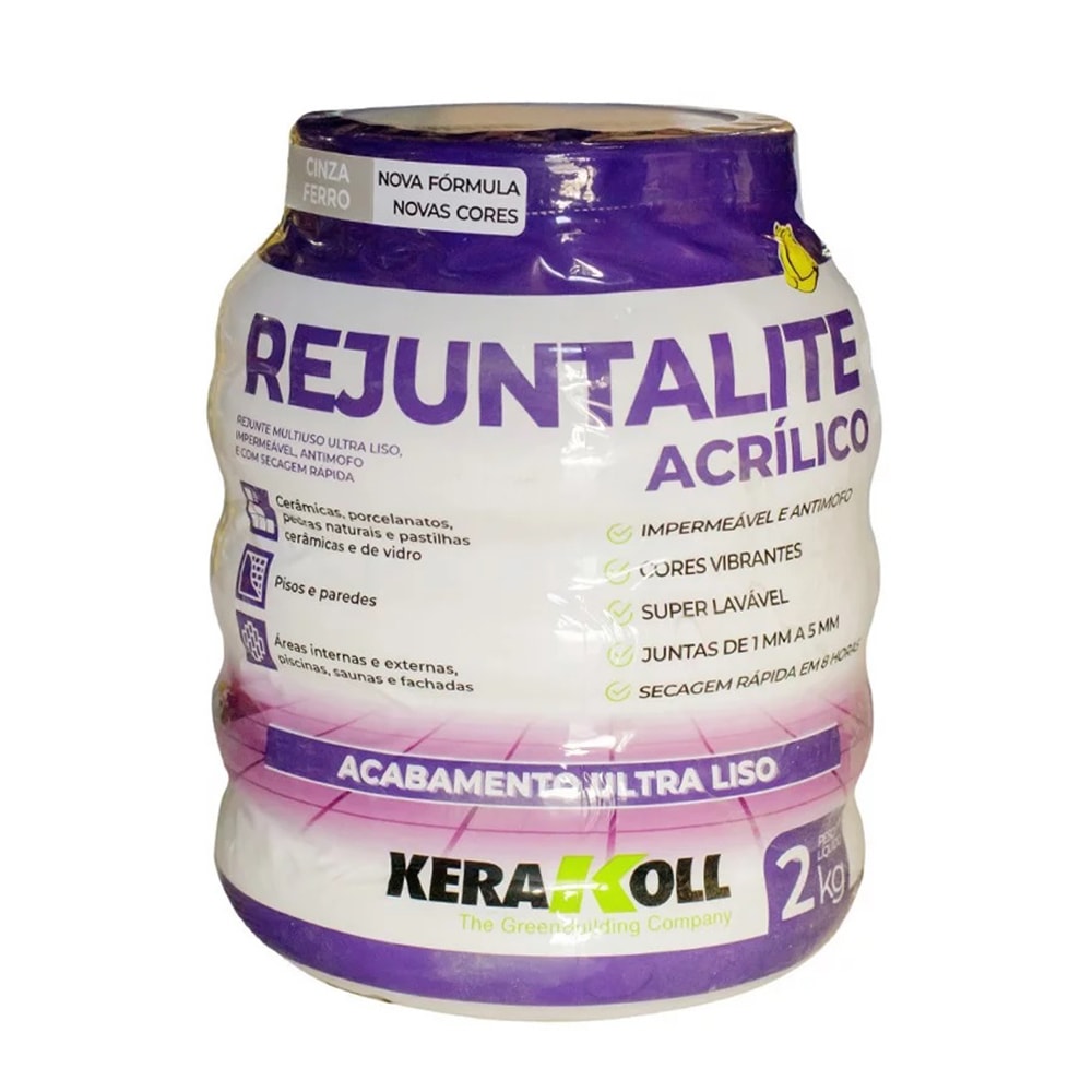Rejunte Acrílico Kerakoll Rejuntalite 2Kg Menta - K90181.01