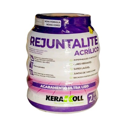 Rejunte Acrílico Kerakoll Rejuntalite 2Kg Tectona - K90179.01