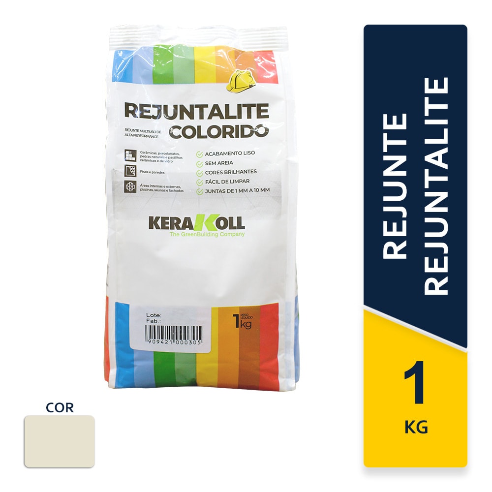 Rejunte Cimentício Kerakoll Rejuntalite 1Kg Avório - K90112.01