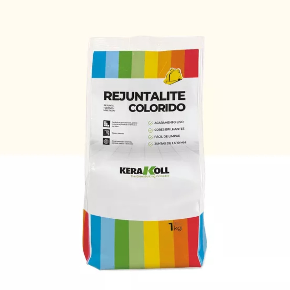 Rejunte Cimentício Kerakoll Rejuntalite 1Kg Palha - K90113.01