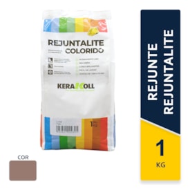 Rejunte Cimentício Kerakoll Rejuntalite 1Kg Pau Brasil - K90118.01