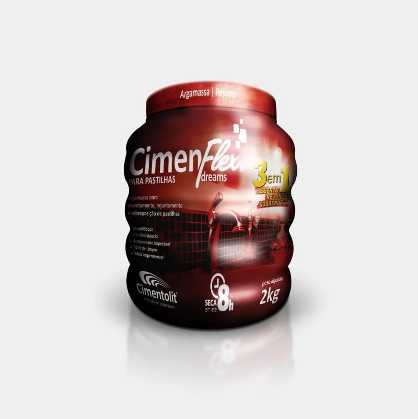 Rejunte para Pastilhas Cimentolit Marfim 2Kg - K90048.01