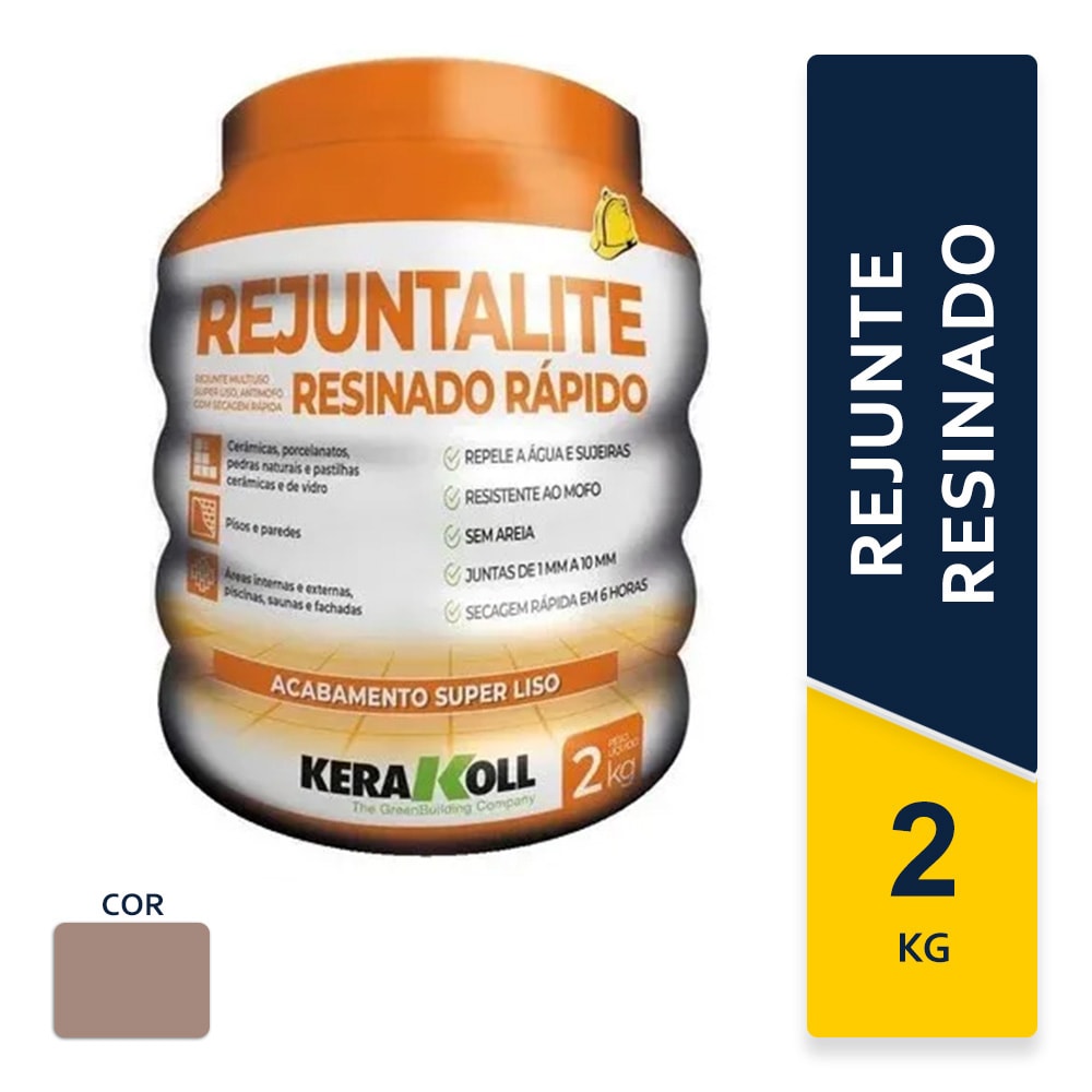 Rejunte Resinado Kerakoll Rejuntalite 2Kg Café - K90147.01