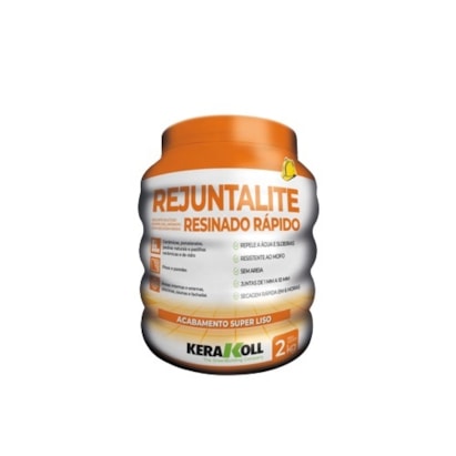 Rejunte Resinado Kerakoll Rejuntalite 2Kg Cinza Perola - K90137.01