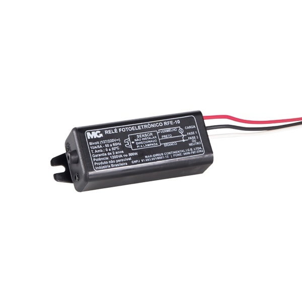 Relé Fotoeletrônico Compacto Margirius 500W Bivot - 8852