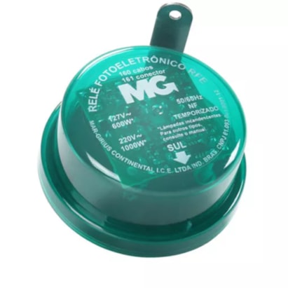 Relé Fotoeletrônico Temporizado Margirius 1000w 6PTP Bivolt - 21265