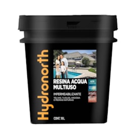 Resina Acqua Fosco Hydronorth Incolor 18L - 00095992