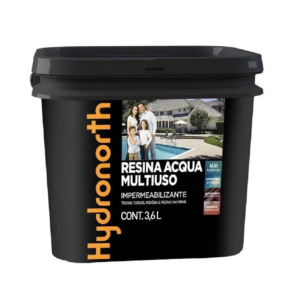 Resina Acqua Fosco Hydronorth Incolor 3,6L - 00095991