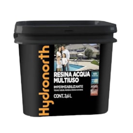 Resina Acqua Fosco Hydronorth Incolor 3,6L -  00095991