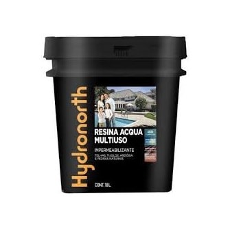 Resina Acqua Hydronorth Cinza 18L