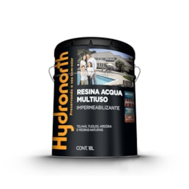 Resina Acrílica Hydronorth Acqua Multiuso Fosca 18L - 6344