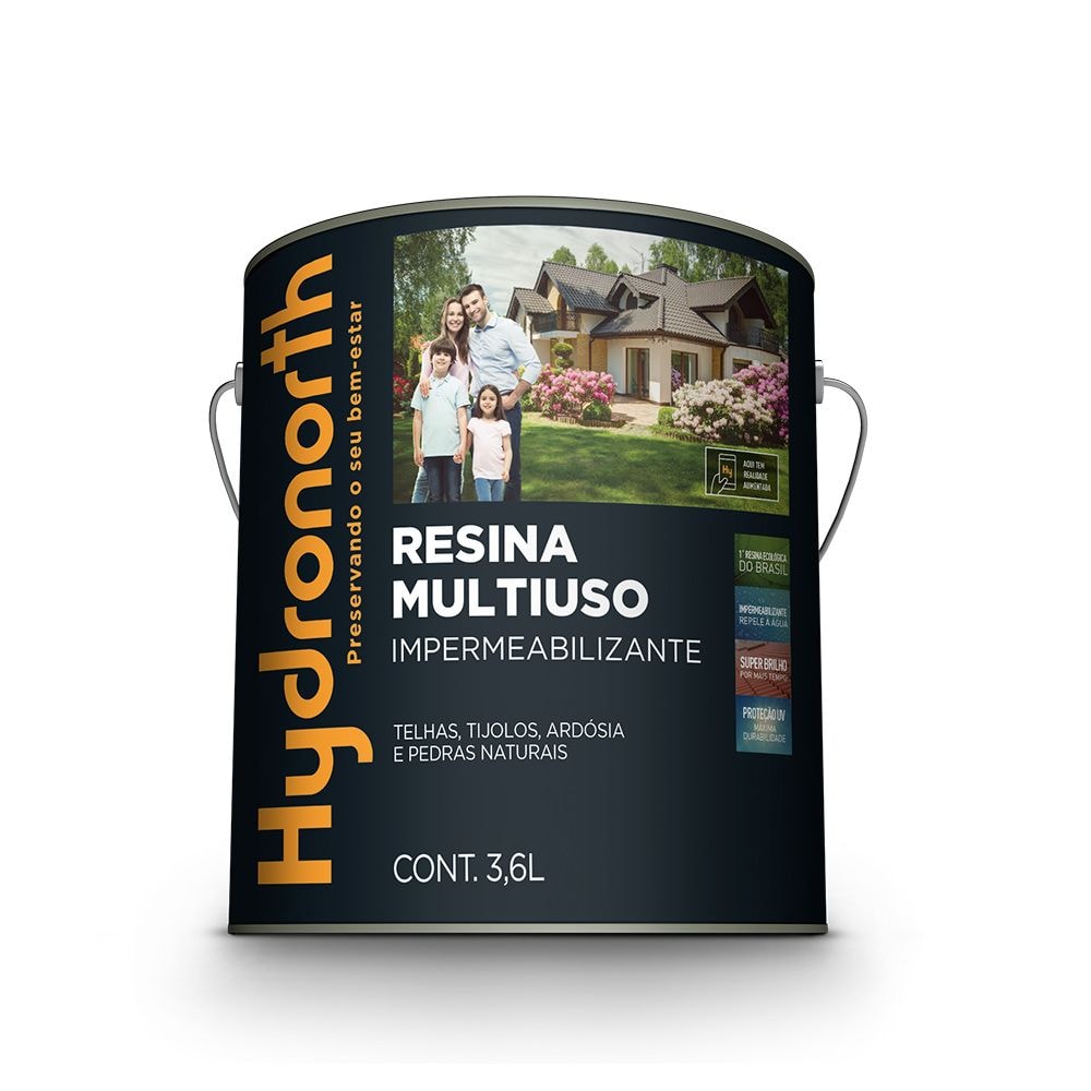 Resina Acrílica Hydronorth Multiuso Alto Brilho 3,6L - 5514