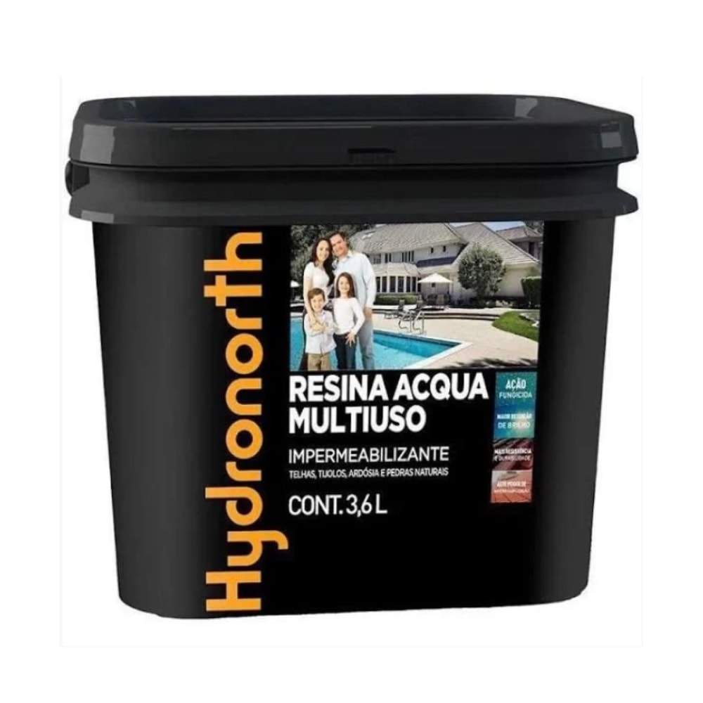 Resina Hydronorth Acqua Cerâmica Onix 3,6L - 00093194