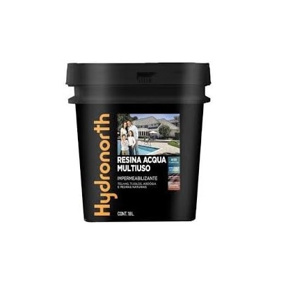 Resina Hydronorth Acqua Cinza 18L