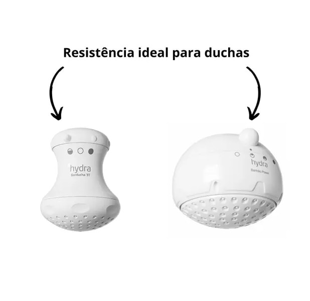 Resistência Chuveiro Gorducha Banhão 3 Temperaturas 220V 5400W Hydra - 3340.CO.100