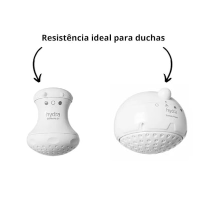 Resistência Chuveiro Gorducha Banhão 3 Temperaturas 220V 5400W Hydra - 3340.CO.100
