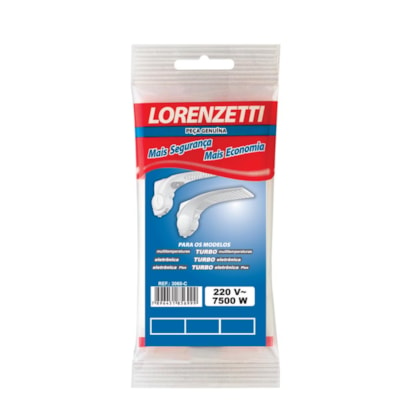 Resistência Lorenzetti para Chuveiro 3055-R Jet Turbo 7500W 220V - 7589043