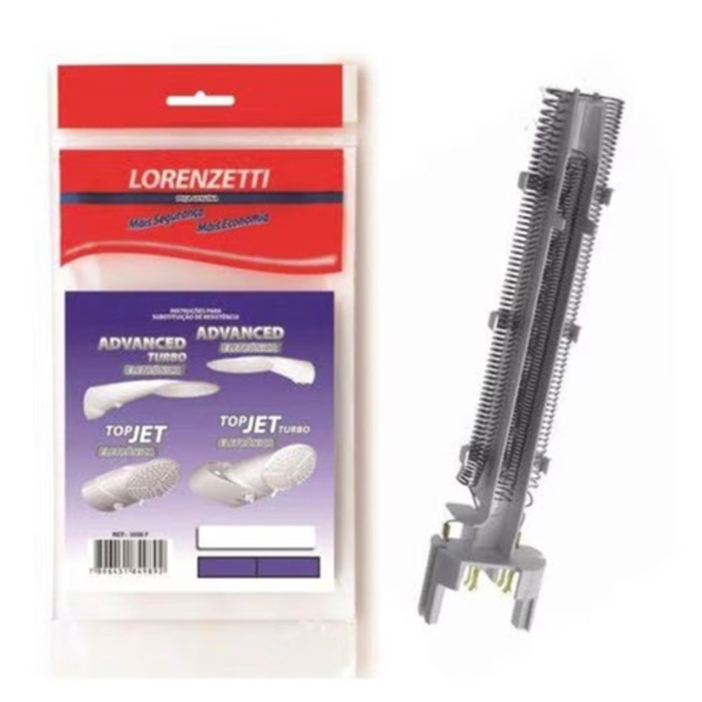 Resistência Lorenzetti para Chuveiro 3056-E Top Jet 5500W 127V - 7589077