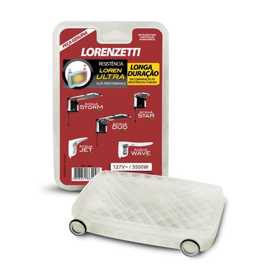 Resistência Lorenzetti para Chuveiro 3065 Acqua Ultra 5500W 127V - 7589115