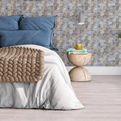 Revestimento 3D Acetinado 31x54cm Caixa 1,34m² Savane Prisma Cianita Bold