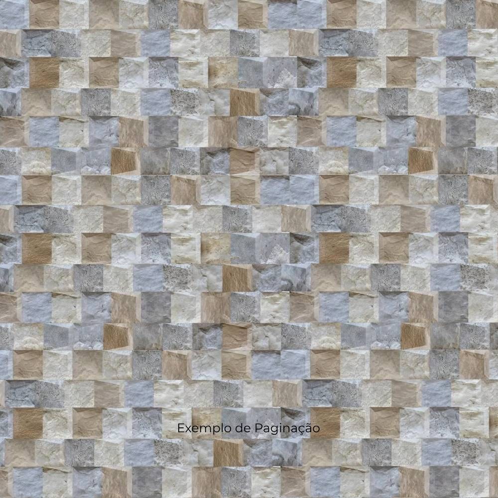 Revestimento 3D Acetinado 31x54cm Caixa 1,34m² Savane Prisma Cianita Bold