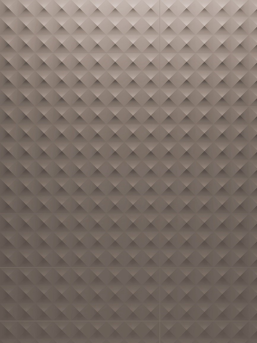 Revestimento 3D de Parede Cerâmico 29x87,7cm Caixa 1,02m² Portinari Quadra Prisma DBW MLX - 61538
