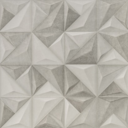 Revestimento 3D Porcelanato Acetinado 58,4x58,4cm Caixa 1,70m² Portinari Sense Abstract Mix Retificado - 59219