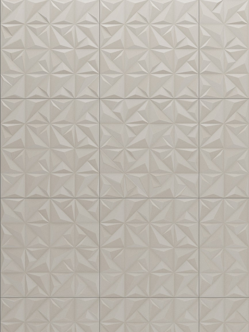 Revestimento 3D Porcelanato Acetinado 58,4x58,4cm Caixa 1,70m² Portinari Sense Abstract Sbe Retificado - 59216
