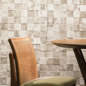 Revestimento 3D Porcelanato Acetinado 58,4x58,4cm Caixa 1,70m² Portinari Simetria Marble Wh Retificado - 60236