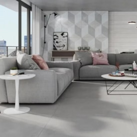 Revestimento 3D Porcelanato Natural 58,4x58,4cm Caixa 1,70m² Portinari Munich Decor Mix Retificado - 61098