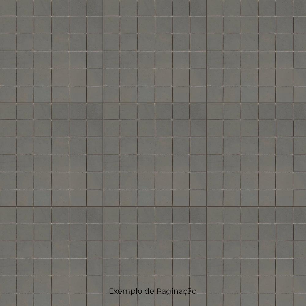 Revestimento Acetinado 33x33cm Roca Unique Stone Mosaico Black 74290102A - Caixa com 11 Peças