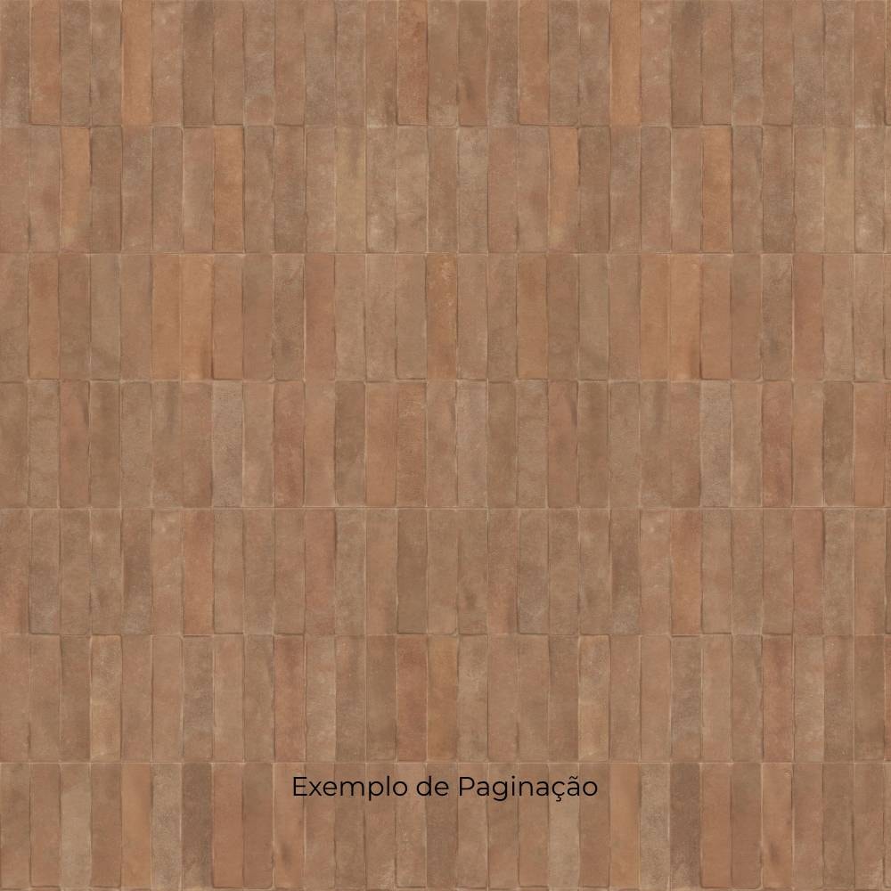 Revestimento Acetinado 43,7x63,1cm Caixa 1,65m² Ceusa Tijoletas BW Retificado - 5062747